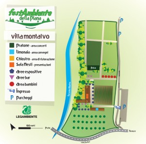 La mappa del festival