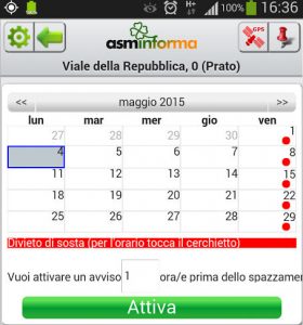app asm calendario pulizia